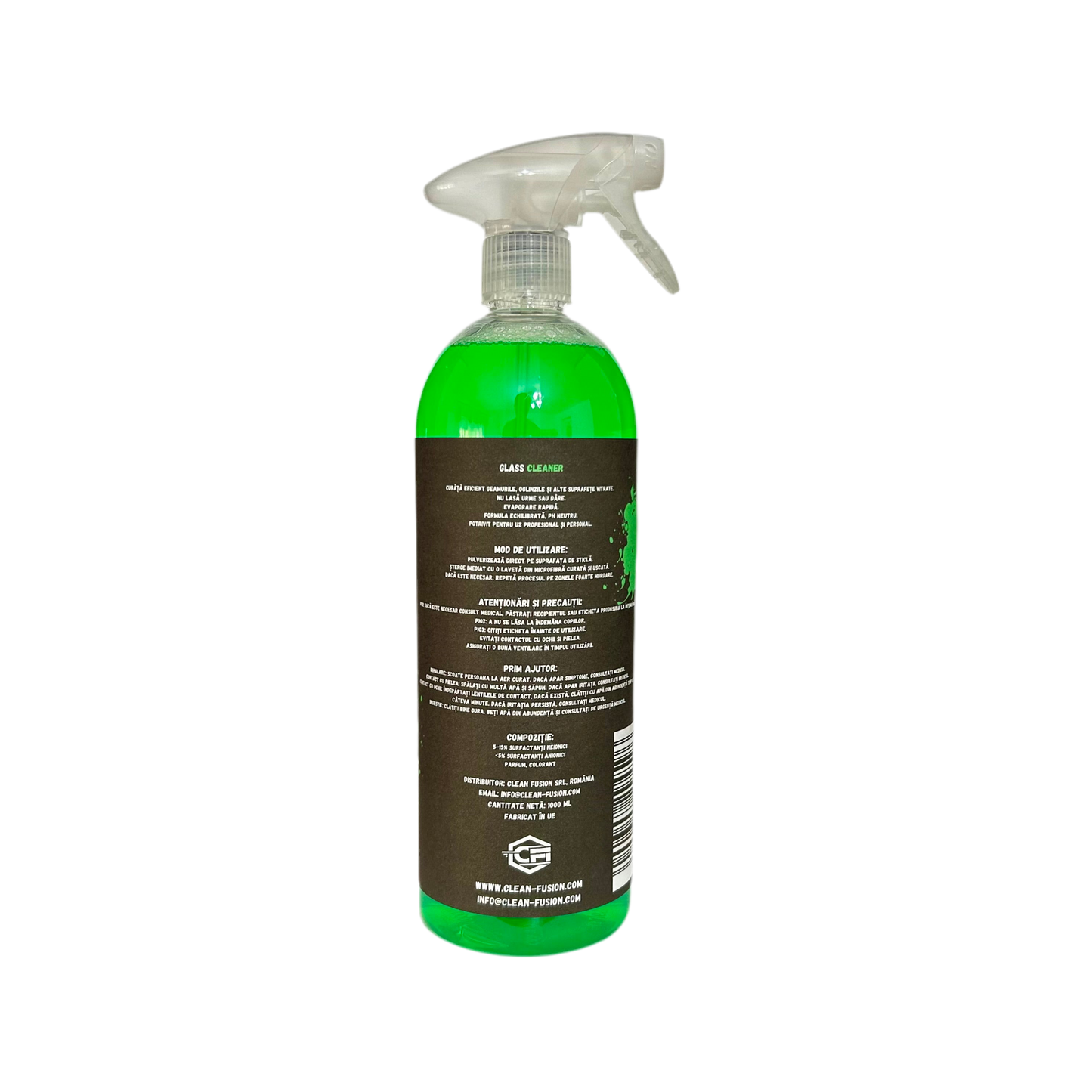 Soluție curățare geamuri și sticlă auto Clean Fusion