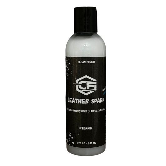 Leather Spark Soluție Hidratare și Întreținere Piele 200ml